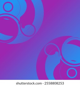 This image is background with gardient color of blue and purple make sense calm and strong 