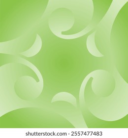 This image is background with green gardient motif, created dynamic artistic design, he makes calm and fresh like plants