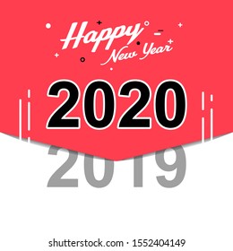 this image can describe new year. slide 2019 will close and move to slide 2020.