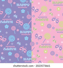 This image concept can be used for wallpaper, begron, fashion, textiles, and other types of vector cartoons