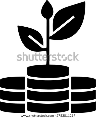 This image depicts the concept of financial growth and successful investment strategies leading to prosperity