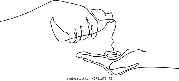 Esta Imagen representa una mano que alimenta suavemente a un pájaro. El pájaro se posa sobre un dedo, tomando cuidadosamente la comida de la mano de la persona. La escena captura un momento de confianza y conexión entre el humano y el pájaro.