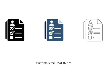This image depicts an HR candidate checklist, crucial tool for human resources professionals to evaluate and verify job applicants. The checklist is presented in simple, format, making it easy to understand and use. It represents the recruitment, verification, and candidate evaluation processes, helping organizations streamline their hiring procedures.