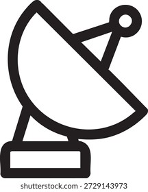 Esta Imagen representa una antena parabólica montada en un soporte. La antena está diseñada para recibir señales de satélites en el espacio. Cuenta con una forma parabólica para enfocar las señales en un receptor ubicado en el punto focal. El plato está soportado por una base robusta y un mecanismo pivotante que permite ajustarlo para una recepción óptima de la señal.