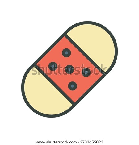 This image depicts a vector file icon, which is a simple, modern representation of a document. The icon is typically used to signify files that are created or saved in vector graphics format, which is commonly used in graphic design and digital illustration.