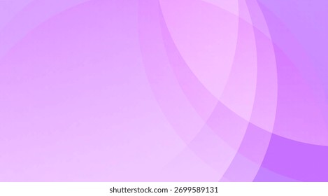 This image displays a mesmerizing blend of light and dark purple hues, accentuated by gracefully curved shapes that create a sense of depth and gentle movement across the canvas