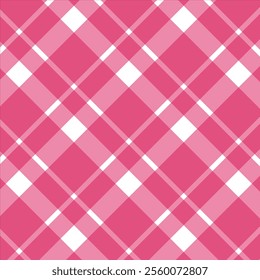 This image displays a seamless checkered pattern with intersecting diagonal lines forming squares and diamonds, creating a classic plaid or geometric design ideal for textiles, backgrounds, wallpapers