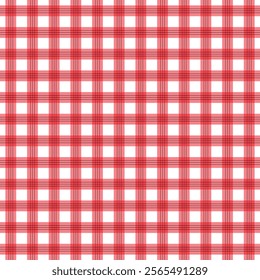 This image displays a vibrant gingham plaid pattern, composed of alternating horizontal and vertical stripes forming small square grids