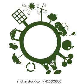 This is image of eco world