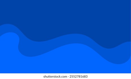 Esta Imagen presenta un patrón ondulatorio abstracto en tonos de azul, creando un aspecto dinámico y moderno. Ideal para fondos, presentaciones o proyectos de diseño que requieran un estético fluido y calmante