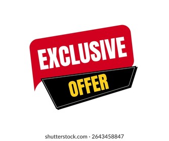 Esta imagem apresenta um banner arrojado de "OFERTA EXCLUSIVA", ideal para destacar promoções especiais e ofertas de tempo limitado.