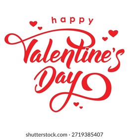 This image features a festive greeting for Valentine's Day, celebrated on February 14. The design includes the text 'Happy Valentine's Day' with a red heart symbol and a banner below stating '14 February'. The overall aesthetic is cheerful and romantic, suitable for sharing on this special occasion.