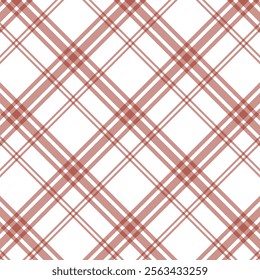 This image features a minimalist plaid pattern with intersecting lines in shades of light lavender and white. The design creates a grid-like appearance with soft, pastel tones