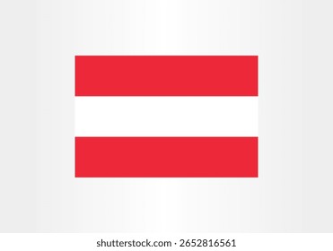 This image features the national flag of Austria, characterized by its distinctive red and white striped design. It represents the country's identity, history, and national pride.