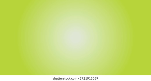 Esta Imagen presenta un gradiente radial que comienza con un blanco brillante en el centro y se desvanece suavemente hacia afuera hasta un verde lima vibrante. El efecto es enérgico, limpio y proporciona un telón de fondo dinámico pero minimalista.