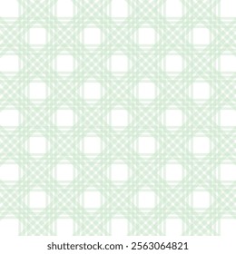 This image features a seamless blue and white geometric lattice pattern, resembling overlapping diagonal lines forming square and diamond shapes