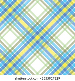 This image features a seamless plaid pattern with a checkered fabric texture,
