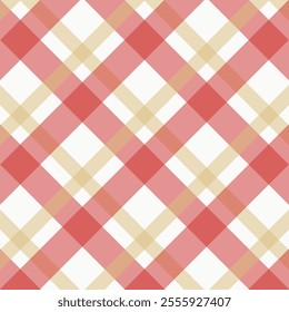 This image features a seamless plaid pattern with a checkered fabric texture,