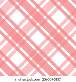 This image features a seamless plaid pattern with intersecting diagonal lines forming squares and diamonds, creating a timeless checkered design suitable for textiles, wallpapers, graphic projects.