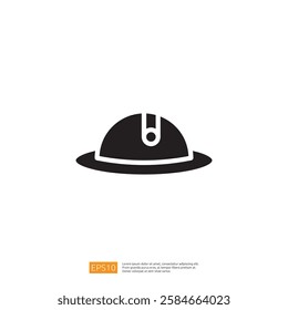 This image features a simple, stylized icon of a chef's hat, representing culinary arts and cooking. It emphasizes the theme of food preparation and hospitality.