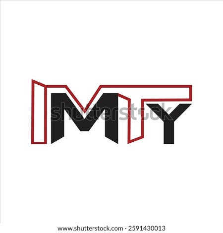 This image features a sleek "MTY" logo with a bold, modern design and a spotlight effect. The tagline "MOVE TO YOUR GOOLS" appears below, though "GOOLS" may be a typo for "GOALS." The red and black co