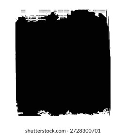 Esta Imagen presenta una llamativa silueta negra sobre un fondo blanco limpio, creando un contraste dramático que evoca una sensación de misterio e intriga. La forma abstracta y la forma de la silueta invitan al espectador a Explore e interpretar su significado, lo que la convierte en una pieza que invita a la reflexión y visualmente impresionante.