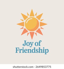 This image features a stylized graphic of a sun with orange and yellow hues. 