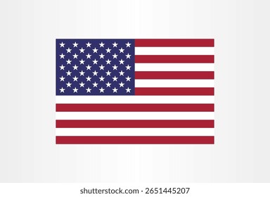 This image features a symbolic depiction of the United States of America flag. It represents patriotism, national identity, and the values of freedom and independence.