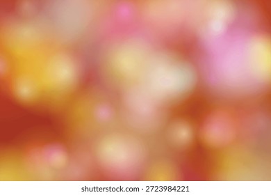 Dieses Bild verfügt über einen lebendigen und abstrakten floralen Hintergrund mit einem weichen, unscharfen Effekt. Die Farben Rosa, Orange und Gelb sorgen für eine warme und einladende Atmosphäre. Die Blumen sind undeutlich und verleihen der Gesamtkomposition ein Gefühl von Träumerei und Ruhe.
