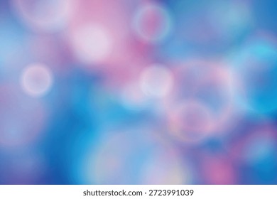 Esta Imagen presenta un efecto bokeh vibrante y abstracto con una mezcla de tonos azules, rosados y púrpuras. Los círculos borrosos crean una sensación de profundidad y movimiento, dando a la Imagen una calidad de ensueño y etérea. Es ideal para su uso como fondo o Fondo de pantalla.