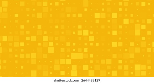 This image features a vibrant yellow abstract tech pattern background. The design consists of a network grid with varying shades of yellow and orange, creating a dynamic and energetic visual effect