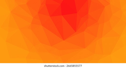 Esta Imagen cuenta con un fondo de patrón de tecnología abstracto amarillo vibrante. El diseño consiste en una red con diferentes tonos de amarillo y naranja, creando un efecto visual dinámico y enérgico