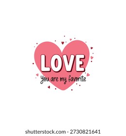 This image features a vintage-style graphic centered on a light cream background. The design consists of a red heart outlined in black, with faint cracks or shading to give it a slightly worn look. Inside the heart, the text "LOVE YOU FOREVER BE MINE" is written in a bold, stylized white font, conveying a romantic and classic message.