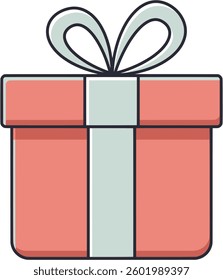 This image is a Gift Box with Ribbon
