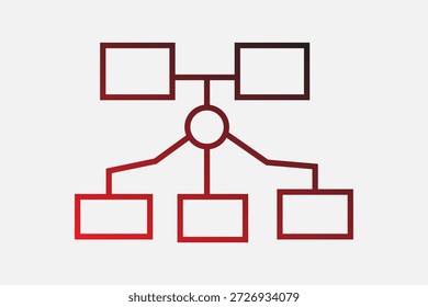 Esta Imagen ilustra un árbol jerárquico o una estructura organizativa.
