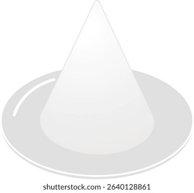 This is an image illustration of “ Morishio ”(purifying salt).