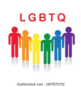 This is the image of LGBTQ. Please use this for something related to LGBTQ etc.