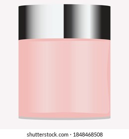 esta imagen es de un vector de frasco de perfume hembra simulada