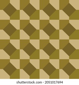Dies ist ein Bild überlappender brauner Quadrate, die als Hintergrund für die Dekoration oder Zerstörung von Stoff verwendet werden können.