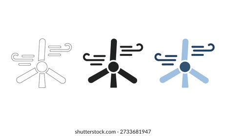 This image represents renewable energy from wind power, showcasing wind turbines as sustainable solution for generating clean electricity and reducing environmental impact.