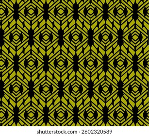 This image is seamles pattern background design with ornament motif 