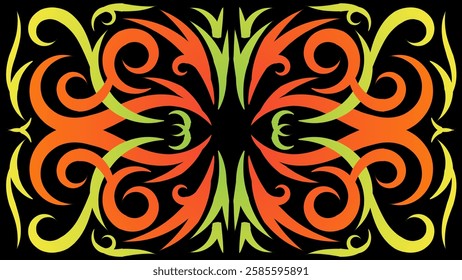 This image is seamles pattern ornament motif background design 