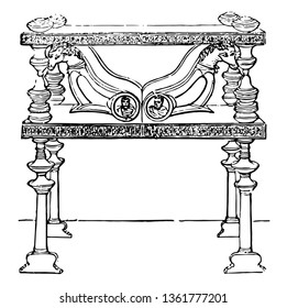 This is the image of Sella. This is done using the beautiful design. Sella is the general term for a seat or chair, vintage line drawing or engraving illustration.