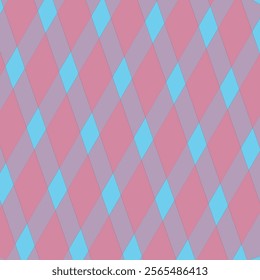  This image showcases a classic  gingham plaid pattern, featuring alternating translucent and solid shades  crisscrossed diagonal stripes. The soft and balanced design is ideal for textiles, fabric pr