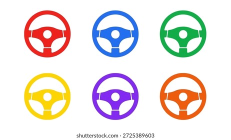 Esta Imagen muestra una colección de iconos de postres vibrantes, que incluyen helados, rebanadas de pastel, donas, un macarrón y galletas. Los diseños presentan un estilo geométrico, semi-abstracto con una gama de colores brillantes sobre un fondo blanco. Adecuado para diversos usos, como ilustrar contenido relacionado con alimentos y proyectos de diseño.