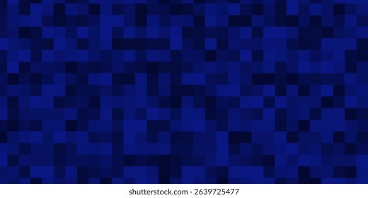 This image showcases a dark blue digital grid pattern on a black background, featuring glowing red lines and dots. The design creates a futuristic and high-tech atmosphere, perfect for digital art