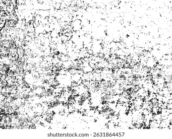 Esta imagem mostra uma silhueta abstrata de alta resolução com um padrão texturizado angustiado em preto e branco. O estilo distintivo lembra as superfícies grunge ou metereológicas.
