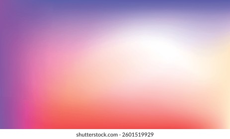 This image showcases a vibrant gradient background that transitions seamlessly from shades of purple to red, creating a soft and dynamic atmosphere. Perfect for design projects.
