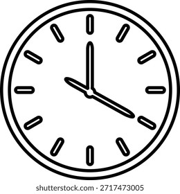 Esta Imagen muestra un diseño de reloj limpio, en blanco y negro con un estilo de silueta llamativo.