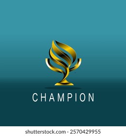 This image shows the colorful trophy logo, depicting victory and achievement. The creative and decorative design makes it visually appealing and provides inspiring symbolism of success and achievement